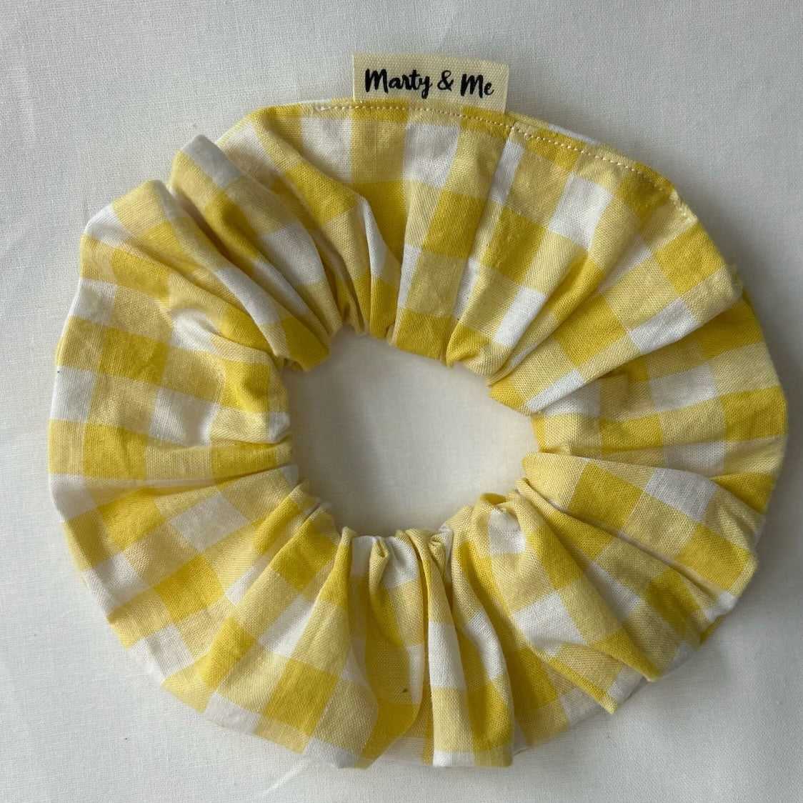 Gingham Scrunchies Assorted Colours