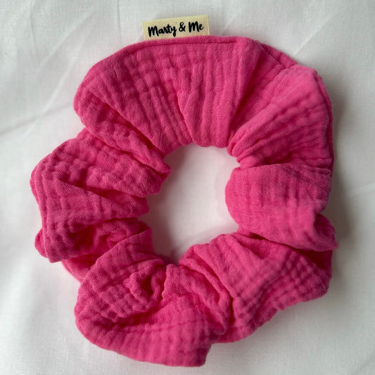 Cheesecloth Scrunchies Assorted Colours