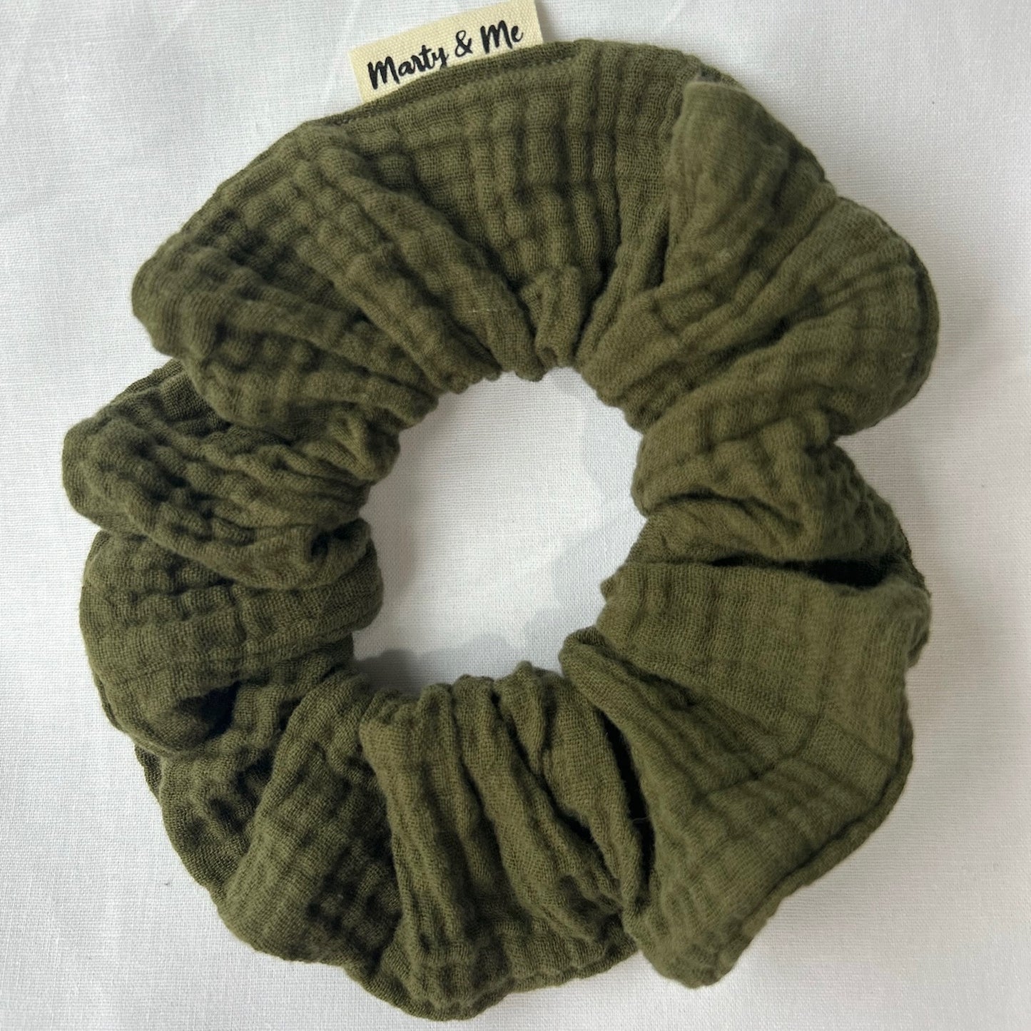 Cheesecloth Scrunchies Assorted Colours