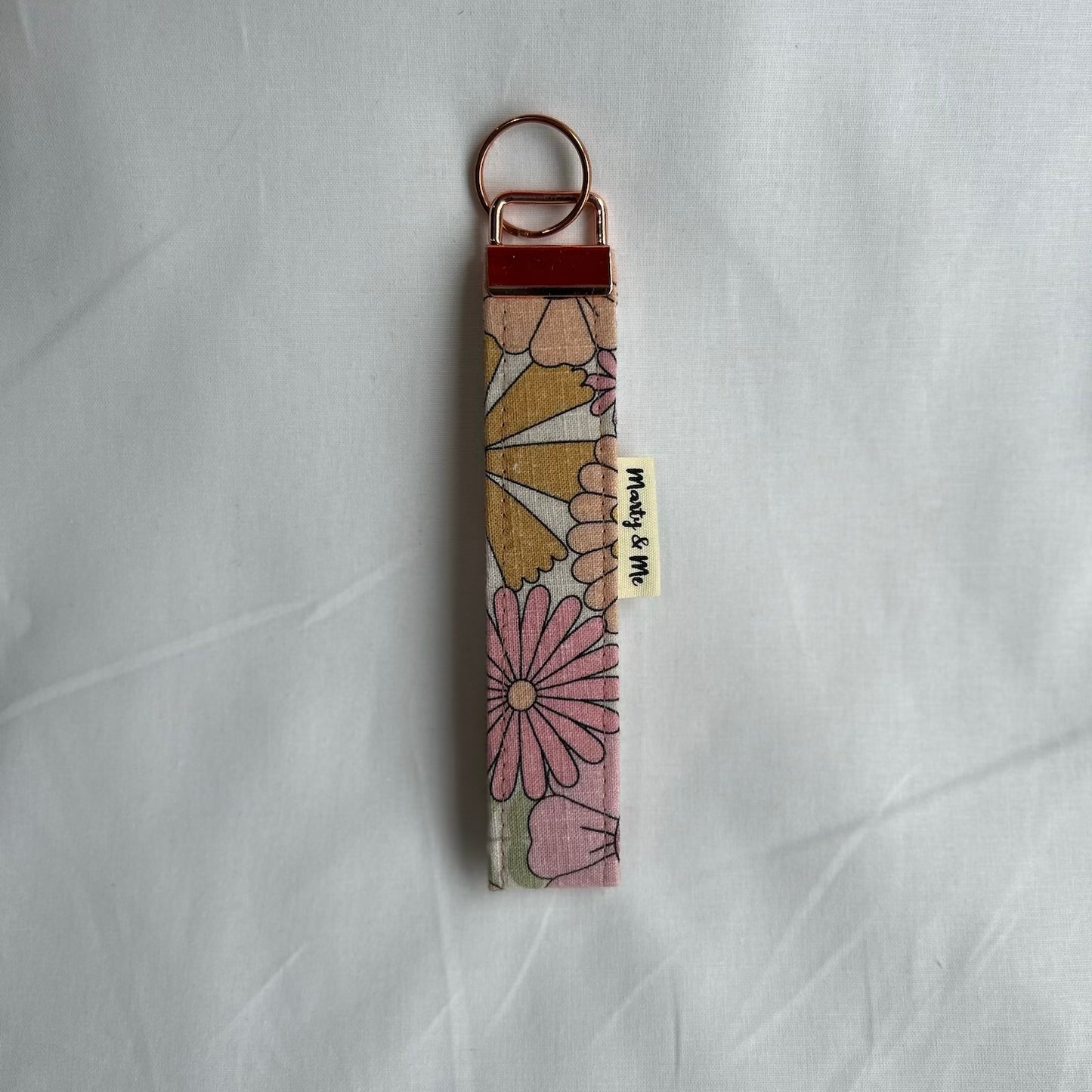 Fabric Key Chain Assorted Colours