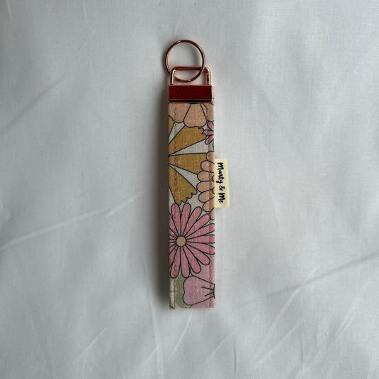 Fabric Key Chain Assorted Colours