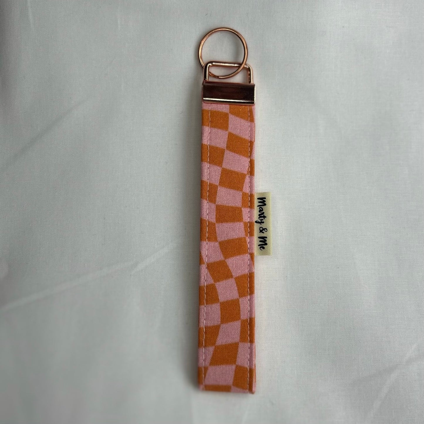 Fabric Key Chain Assorted Colours