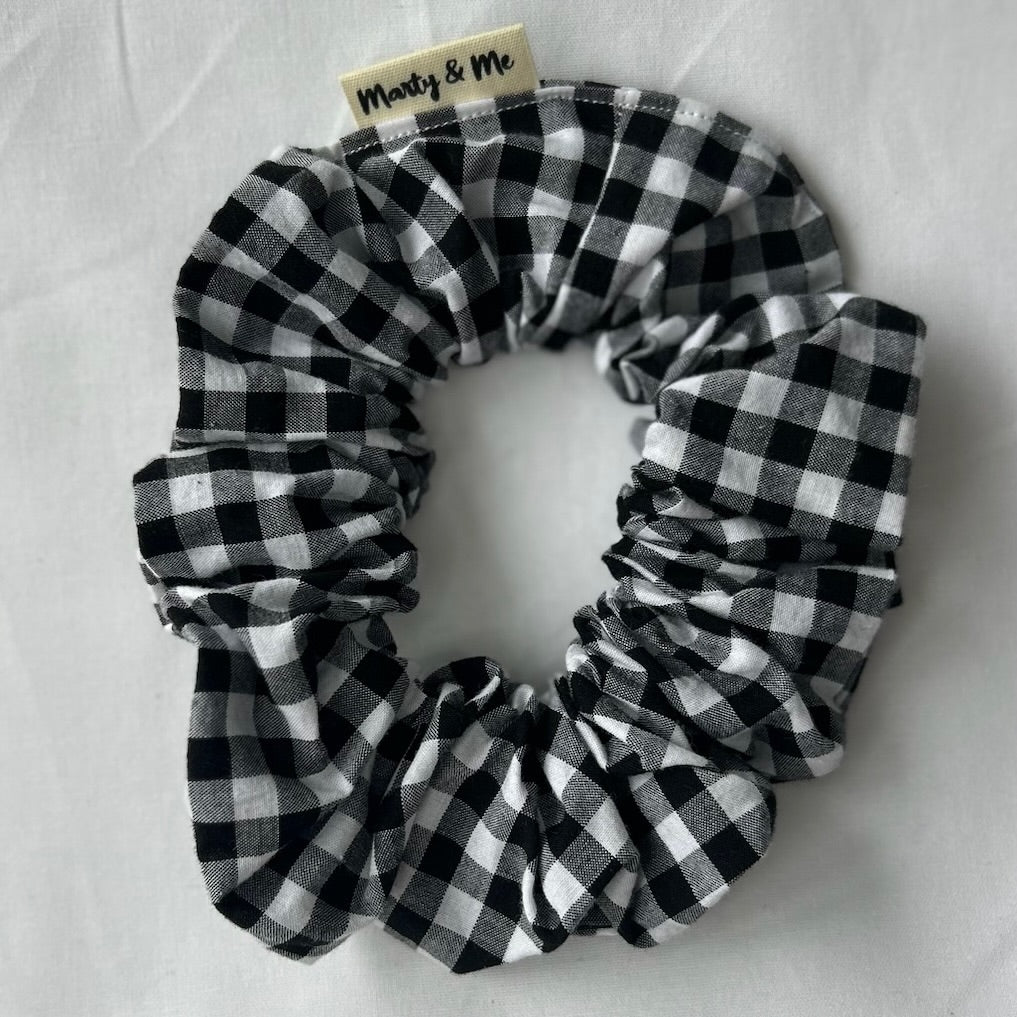Gingham Scrunchies Assorted Colours