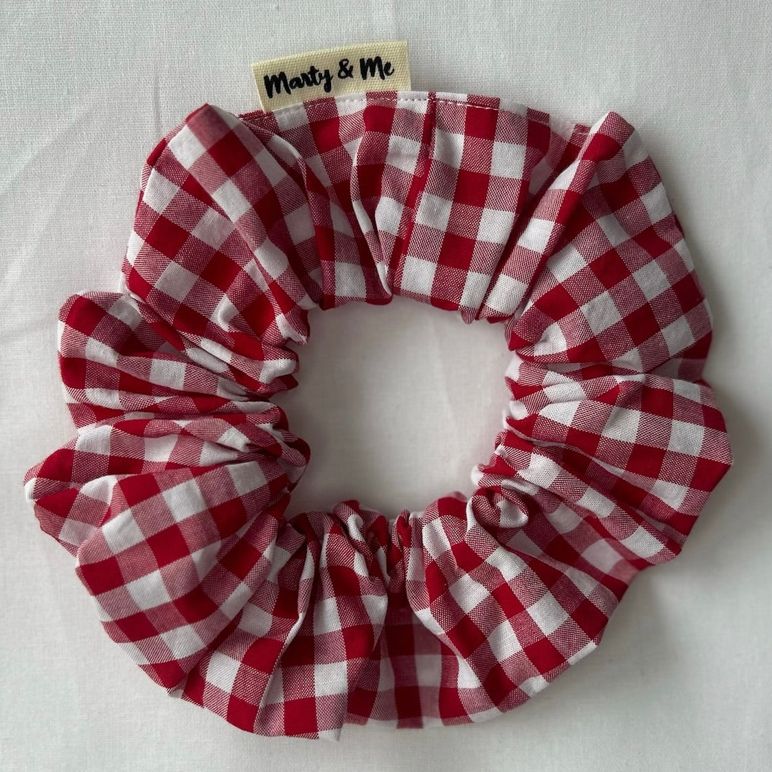 Gingham Scrunchies Assorted Colours