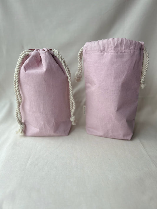 'PINK' Drawstring Pouch